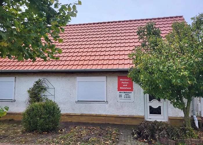 Дом отдыха Monteur-, Ferien- Und Gaestehaus In Gross Rossau Im Eg